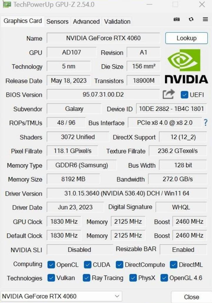 RTX4060显卡什么水平？相当于30系什么显卡？