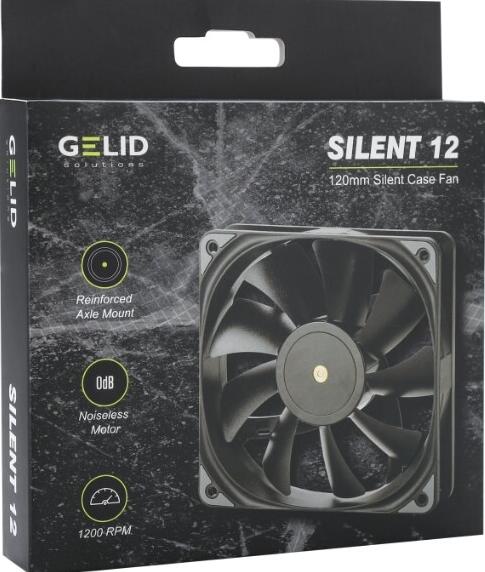 GELID宣布推出Silence 12 PWM低速优化静音风扇