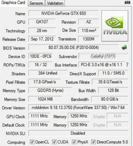 GTX650显卡什么水平？能玩什么游戏？